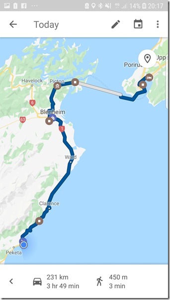 Todays Travel Map Todays Travel Map