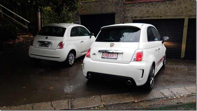 Abarth 500 and Fiat 500 Abarth 500 and Fiat 500