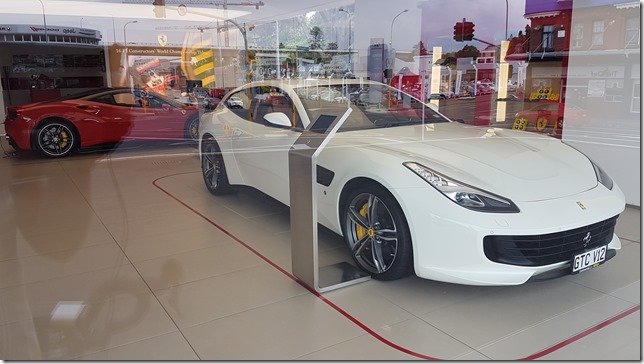 Ferrari GT4 Lusso at Continental Cars Ferrari
