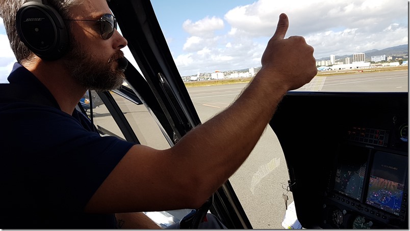 Cleared for takeoff | Blue Hawaiian Helicopter flight