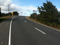 Top of the last hill! Top of the last hill!