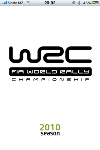 Yay, the WRC app appeared in the Nz App Store!