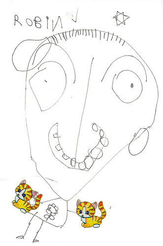 Aimee draws Robin Aimee draws Robin