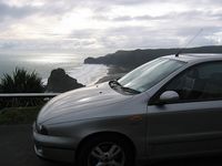 Fiat Bravo HGT at Piha Fiat Bravo HGT at Piha