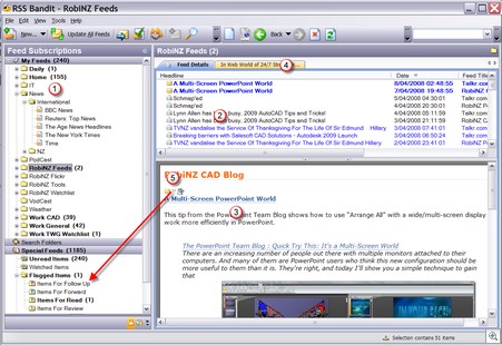 RSS_Bandit_Blog_reading