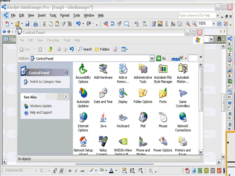 SnagIt+MindManager