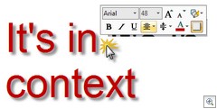 Snagit Cursor Context Toolbar