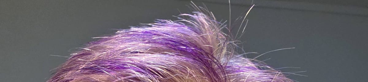 Purple as instructed