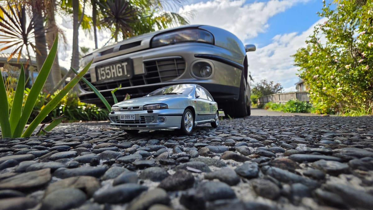 My Fiat Bravo 155 HGT gets a mate