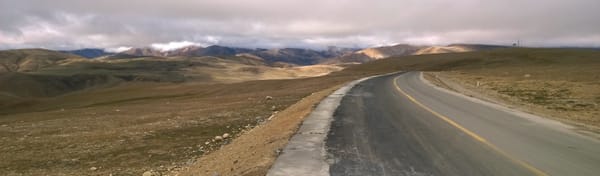 Himalayan Cycle 18 — Lalung La Saddle to Nyalam Camp, no, Hotel!