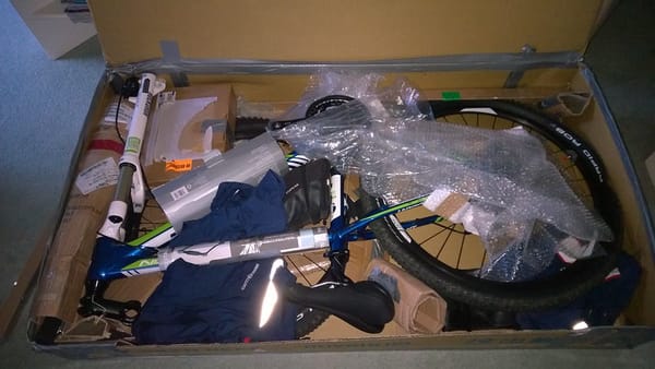 Himalayan Cycle 01 — On the flight to Nepal, just!